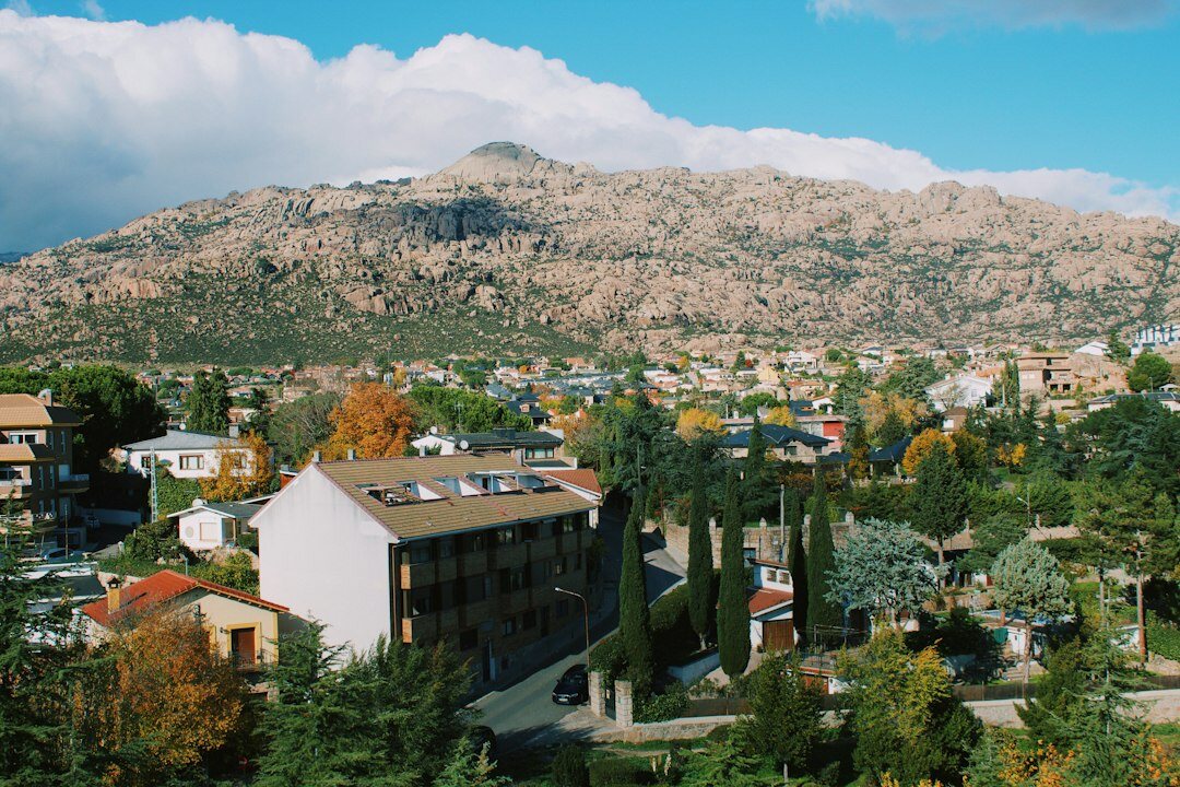 Long term documentary project cover showing a Santiago neighborhood at dusk
