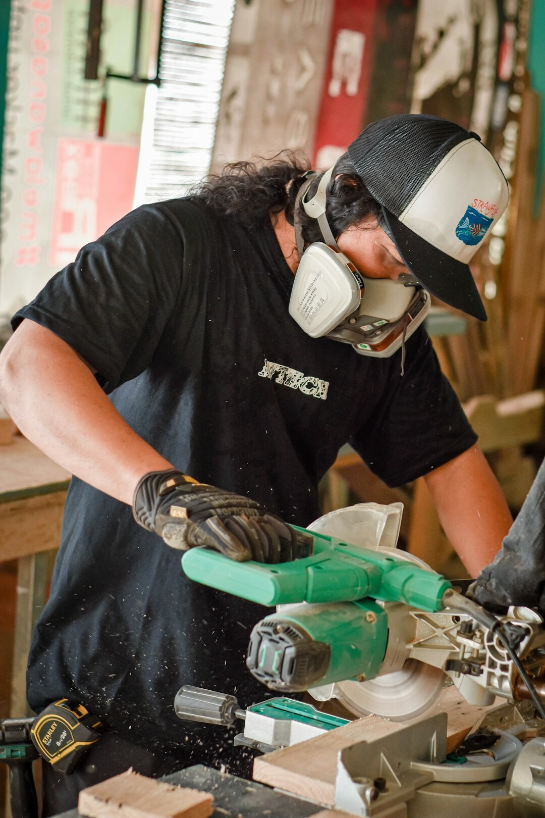 artisan working with wood